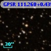 GPSR 111.260+0.435