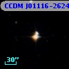 CCDM J01116-2624B