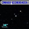2MASS J22035423-1851087