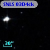 SNLS 03D4ck