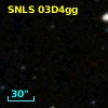 SNLS 03D4gg