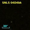 SNLS 04D4bk