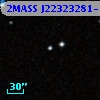 2MASS J22323281-1948551