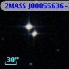 2MASS J00055636-2039134