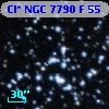 Cl* NGC 7790      F      55