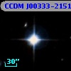 CCDM J00333-2151B