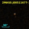 2MASS J00511677-2109599