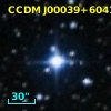 CCDM J00039+6041B