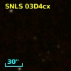 SNLS 03D4cx