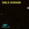 SNLS 03D4dh