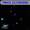 2MASS J22204188-1616391