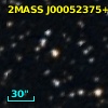 2MASS J00052375+6034368