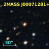 2MASS J00071281+6015454