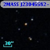 2MASS J23045582-1803208