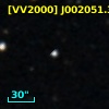[VV2000] J002051.3-190126