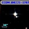 CCDM J00225-1707AB