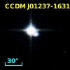 CCDM J01237-1631B