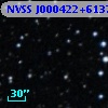 NVSS J000422+613752