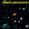 2MASS J00242418+6016101
