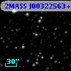 2MASS J00322563+6034153