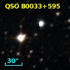 QSO B0033+595