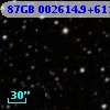 87GB 002614.9+611014