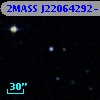 2MASS J22064292-1307501