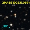 2MASS J00231059+6118132