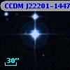 CCDM J22201-1447AB