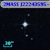 2MASS J22243595-1314153