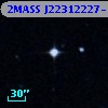 2MASS J22312227-1357323