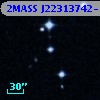 2MASS J22313742-1334173