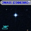 2MASS J23002082-1428040