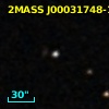 2MASS J00031748-1433388