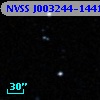 NVSS J003244-144118