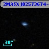 2MASX J02573674-1010563