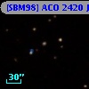 [SBM98] ACO 2420 J221105.55-120339.0