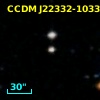 CCDM J22332-1033B