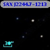 SAX J2244.7-1213