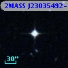 2MASS J23035492-1321165
