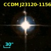 CCDM J23120-1156AB