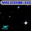 NVSS J233106-111730