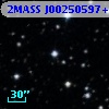 2MASS J00250597+5946130