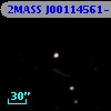 2MASS J00114561-1130421