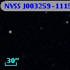 NVSS J003259-111535