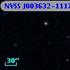 NVSS J003632-111705