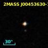 2MASS J00453630-1118498