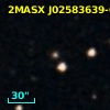 2MASX J02583639-0826212