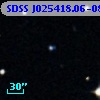 SDSS J025418.06-085634.0