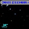 2MASS J21134608-0657120